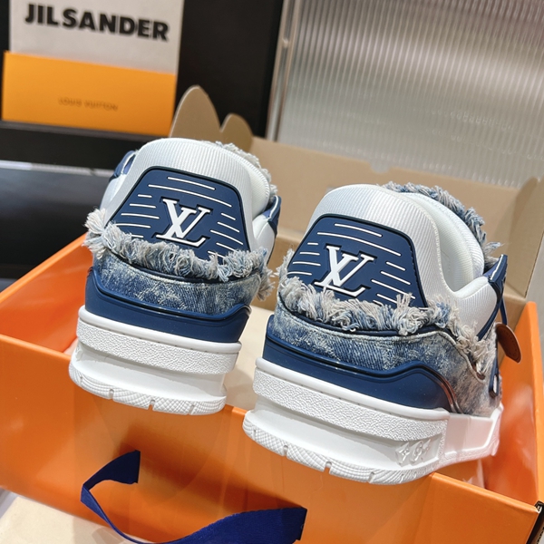 ルイヴィトン靴角部分ディテール